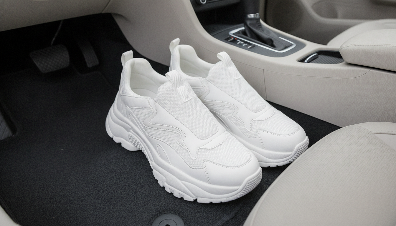 Hottest Women’s Sneaker Right Now: White Slip-Ons