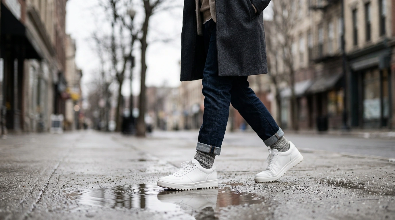 EA Men’s Fall/Winter Sneakers: Style, Grip & Care