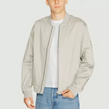 Calvin Klein Men’s Zip Jacket with Turtleneck Collar